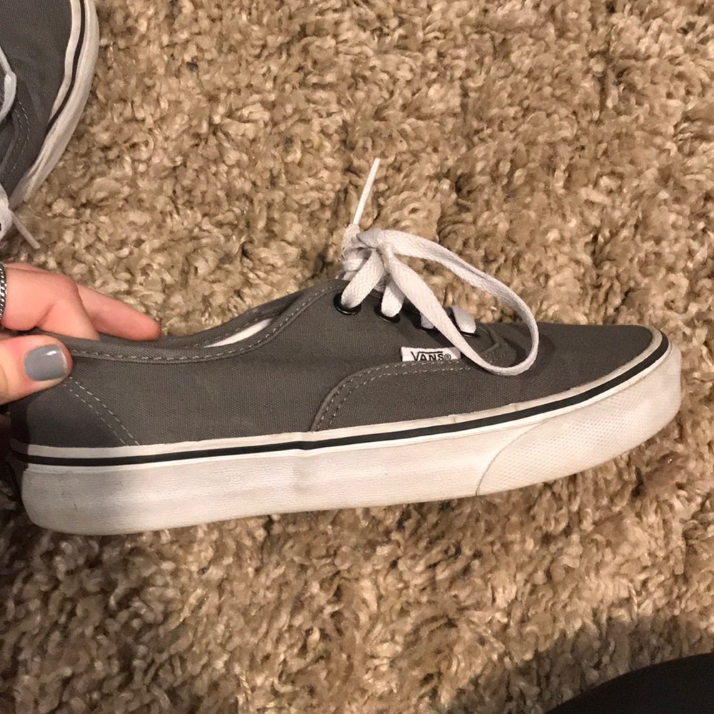 Grey Vans